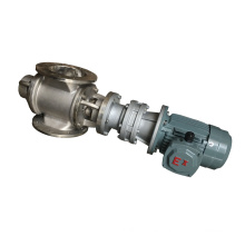 Fácil limpieza Válvula de descarga de válvula de válvula de aire de acero inoxidable Válvula de descarga de válvula rotativa